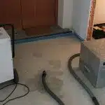 Daemmschichttrocknung-Wasserschaden-Seitenkanalverdichter-Luftentfeuchter Dämmschichttrocknung des Wasserschadens
