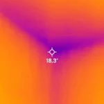 Leckortung Thermografie Deckenecke Feuchte
