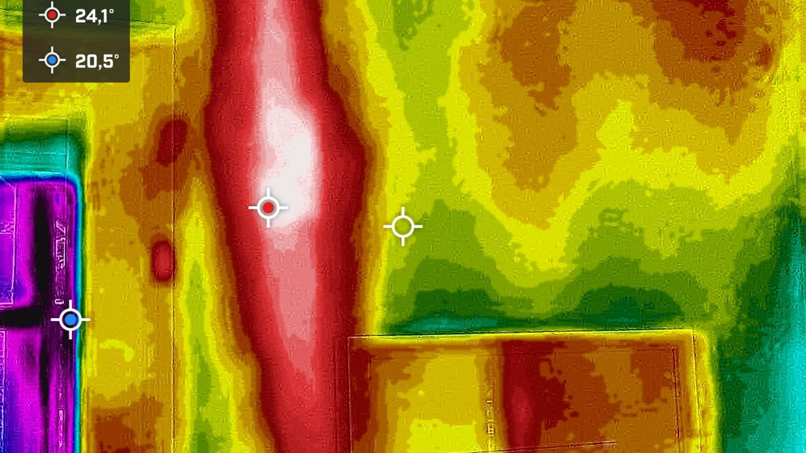 Leckortung: Verfahren und Ablauf leckortung thermografie wand feuchtelinie - Leckortung: Verfahren und Ablauf
