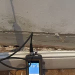 Nasse Wände feuchte Wand Messung